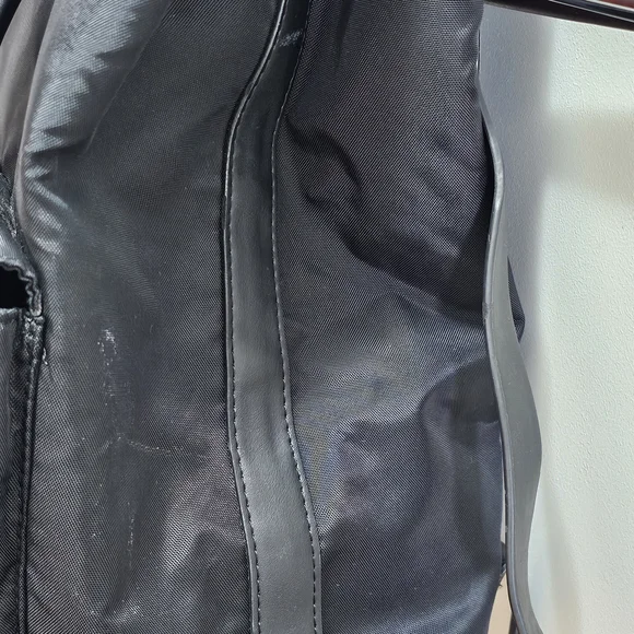 Zara Black Rucksack Backpack (Flap + Drawstring) - Picture 8 of 8